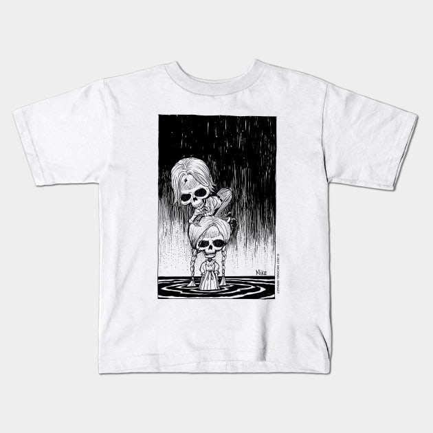 Skullkids Kids T-Shirt by drawmanley